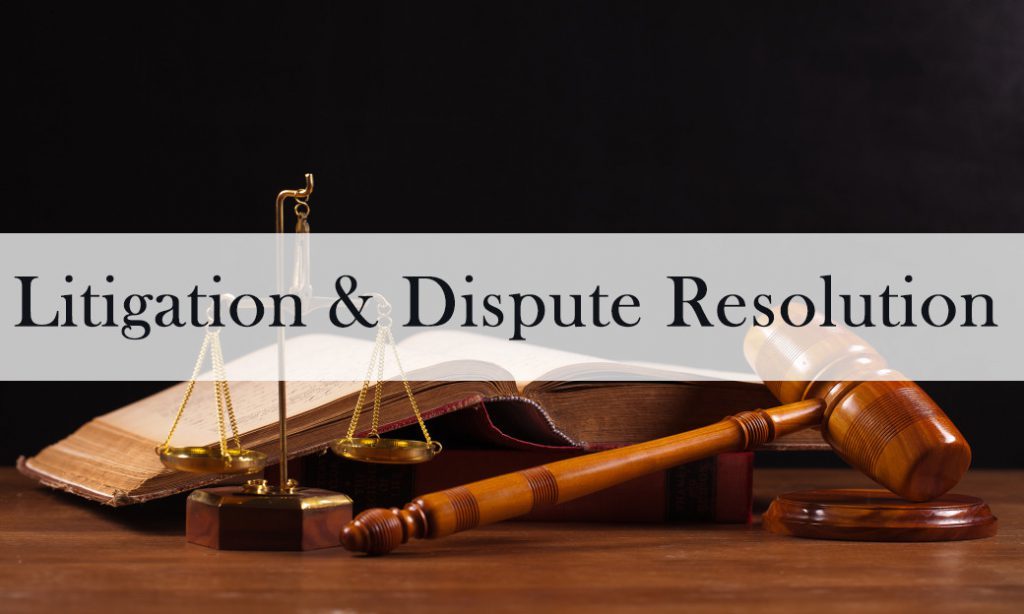 litigation and dispute resolution (1)